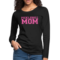 Women's Long Sleeve - Pickleball Mom - black