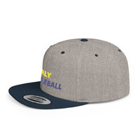 Only Pickleball Flat Bill Snapback 1