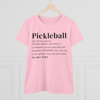 Women's T-Shirt - Pickleball Definition