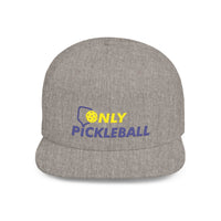 Only Pickleball Flat Bill Snapback 1