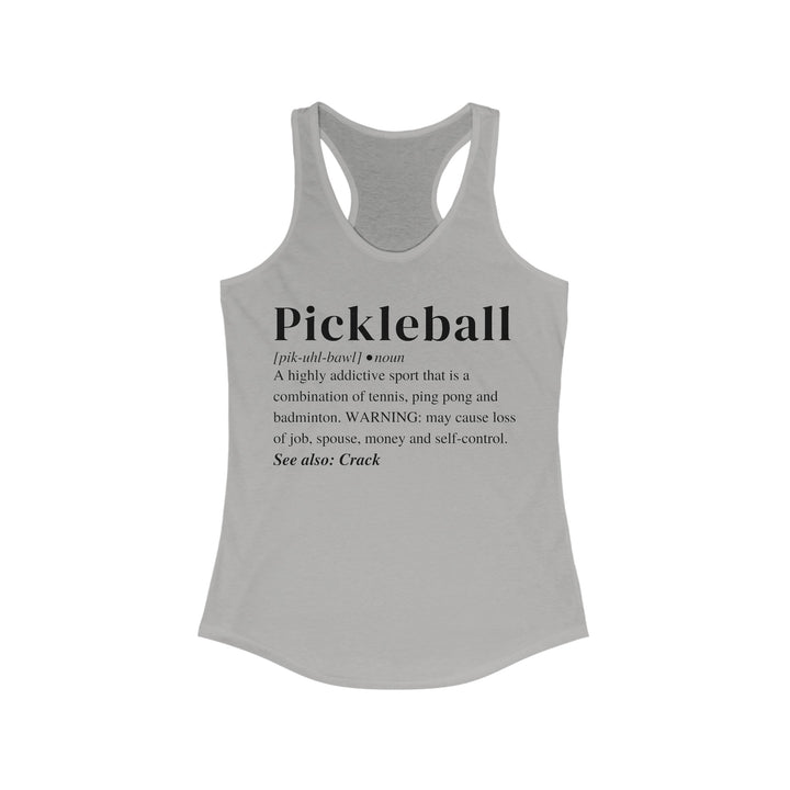 Women's Tank - Pickleball Definition