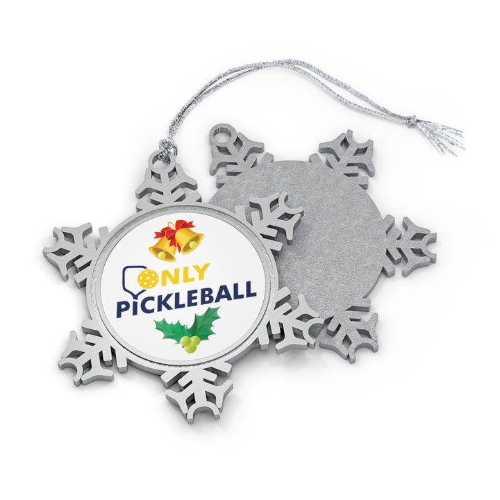 OP Pewter Snowflake Ornament