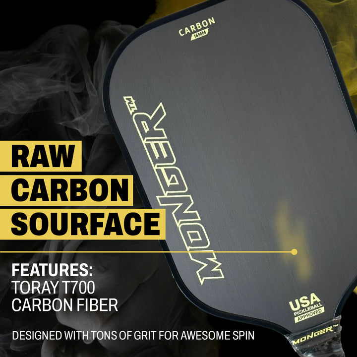 Pickleball Monger T700 Toray Carbon Fiber Paddle