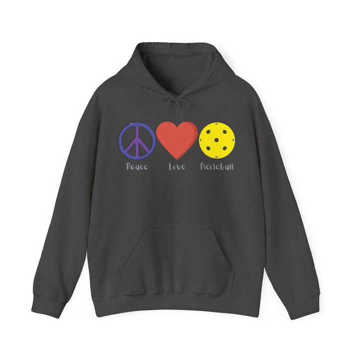 Unisex Hoodie - Peace Love Pickleball