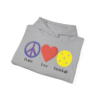 Unisex Hoodie - Peace Love Pickleball