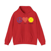 Unisex Hoodie - Peace Love Pickleball