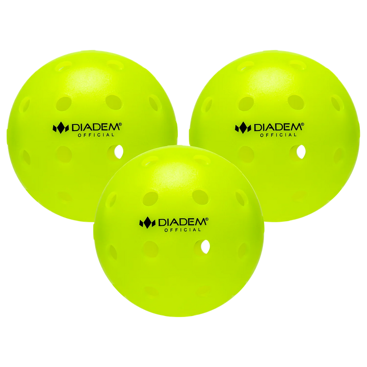 Diadem Official Outdoor Pickleball - 3 Pack