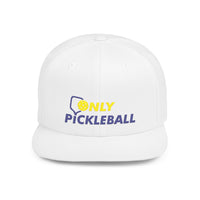 Only Pickleball Flat Bill Snapback 1