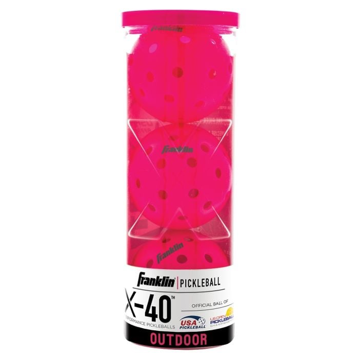 Franklin X-40 Outdoor Pickleballs - 3 pack