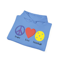 Unisex Hoodie - Peace Love Pickleball