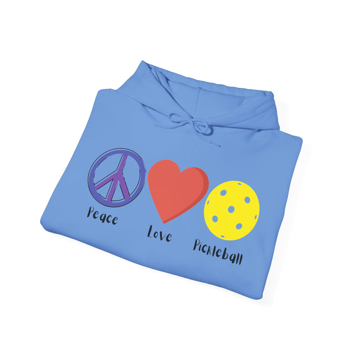 Unisex Hoodie - Peace Love Pickleball