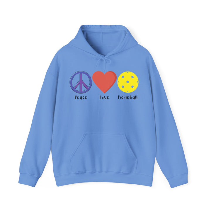 Unisex Hoodie - Peace Love Pickleball