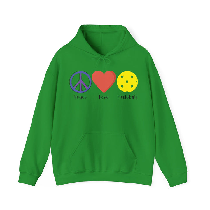 Unisex Hoodie - Peace Love Pickleball