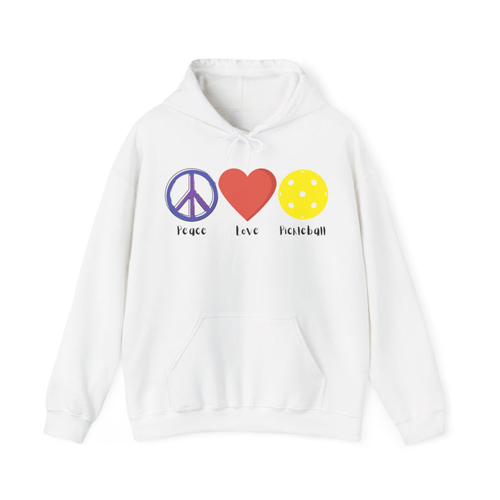 Unisex Hoodie - Peace Love Pickleball