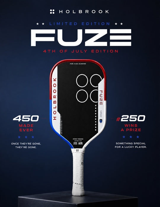 COMING SOON - Limited Edition Holbrook AMERICAN FUZE Pickleball Paddle