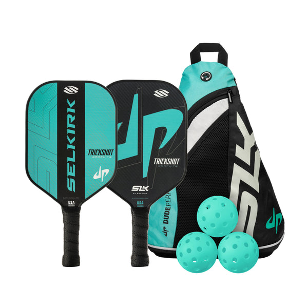 SLK by Selkirk x Dude Perfect - Trickshot Pickleball Bundle