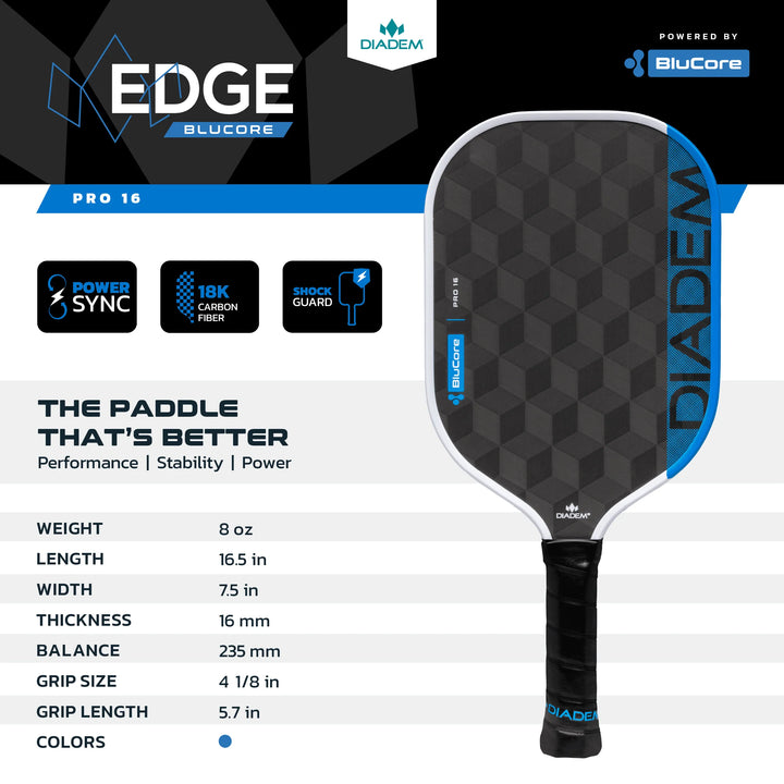 Diadem Edge BluCore - 16mm