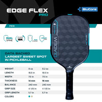 Diadem Edge Flex Pickleball Paddle - PRE-ORDER ships Oct 26th