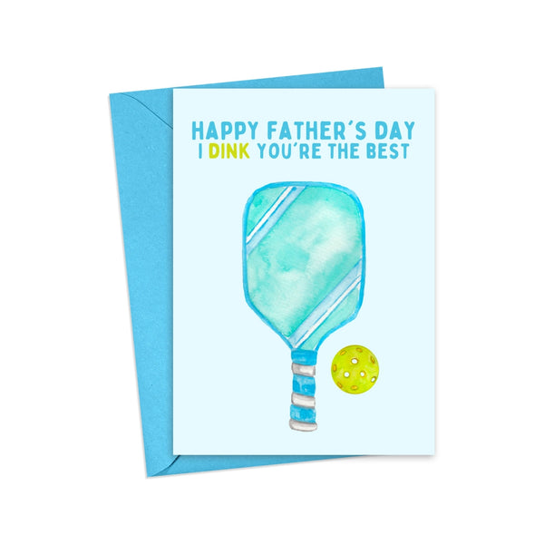 Pickleball Father's Day Card