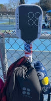 Paddle Saver™ Pickleball Paddle Holder – Fence Mount Gear Organizer