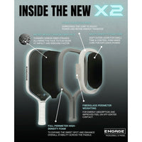 Engage X2 Elongated Pickleball Paddle