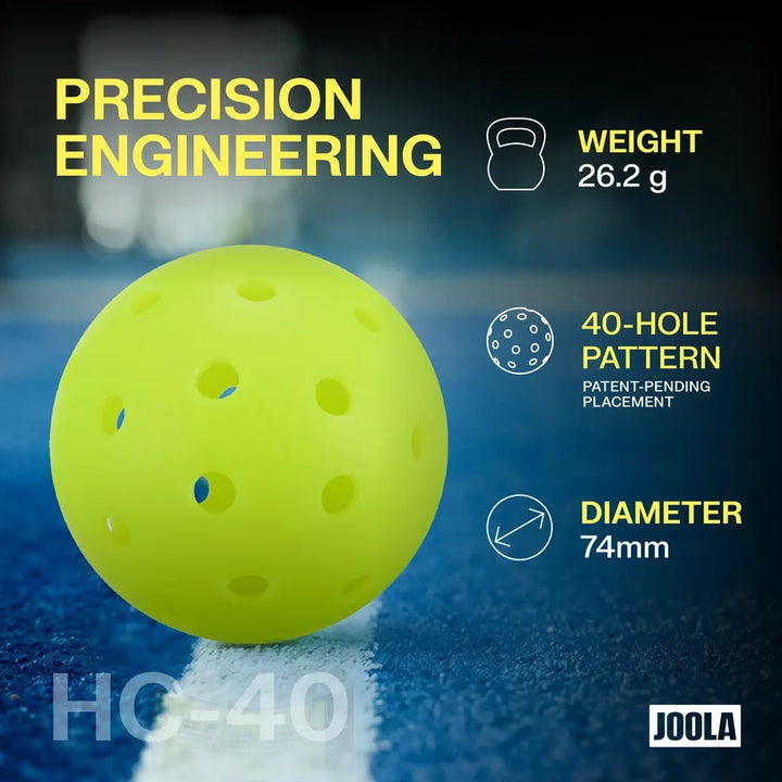 JOOLA HC-40 Pickleball - 3 Pack