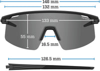 Tifosi Optics - MOAB Lite - Matte White Light Night Fototec
