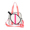 White & Hot Pink