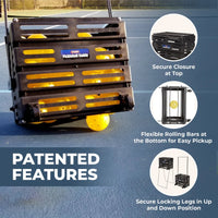 Tourna Pickleball Caddy Deluxe with Wheels