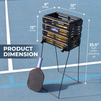 Tourna Pickleball Caddy Deluxe with Wheels