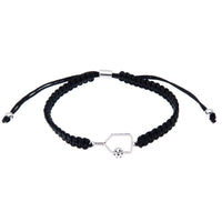 Pickleball Paddle Adjustable Rope Bracelet