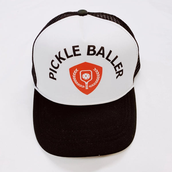 PICKLEBALLER Trucker Ball Cap