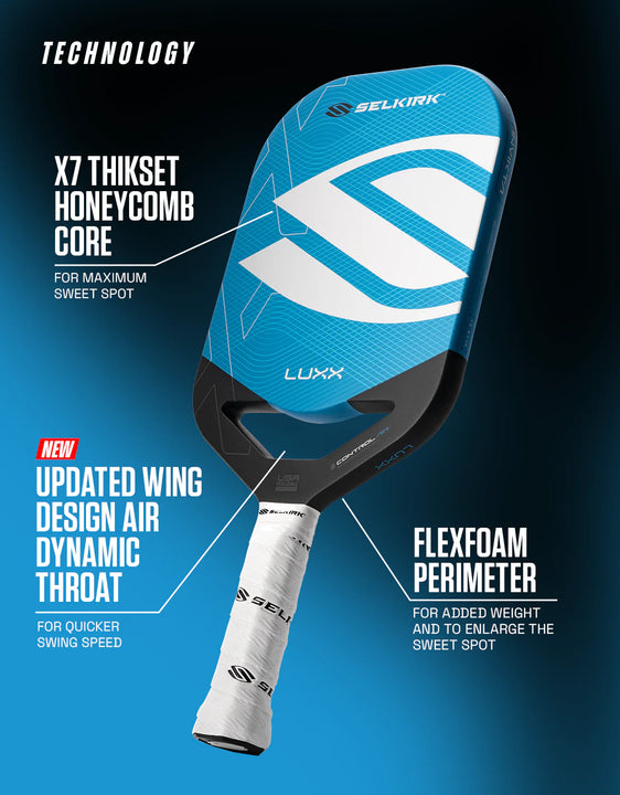 Selkirk LUXX Control Air with InfiniGrit - Invikta
