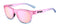 Cotton Candy Swirl Frame - Brown Tint with Pink Mirror