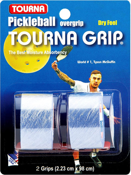 Tourna Pickleball Grip (Dry Feel) 2-Pack