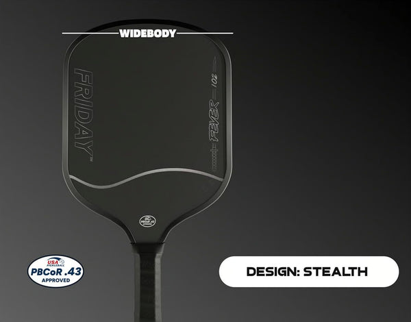 Friday Stealth Fever 102 Widebody Pickleball Paddle