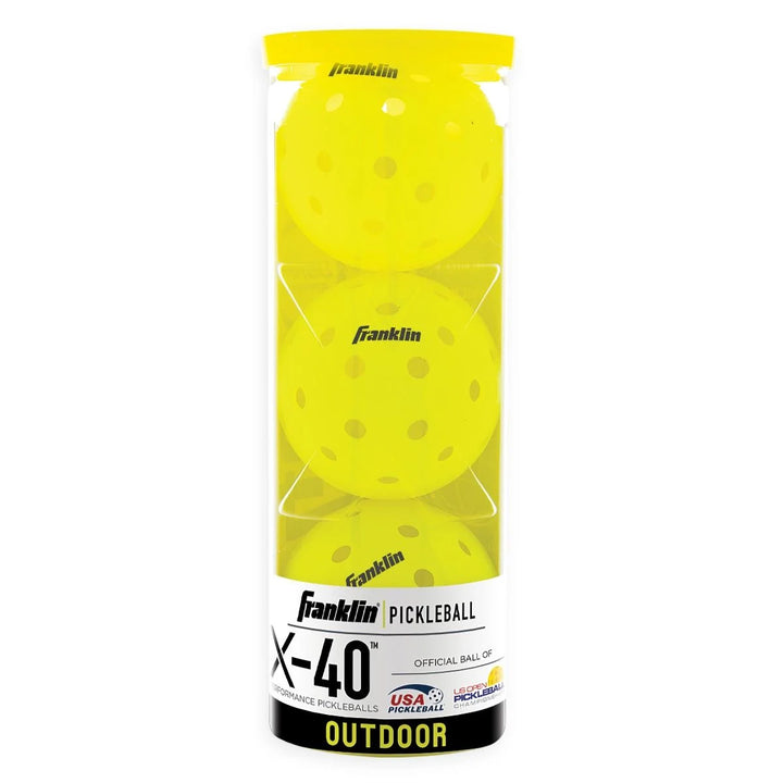 Franklin X-40 Outdoor Pickleballs - 3 pack