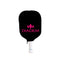 Paddle Cover - Black w/Pink