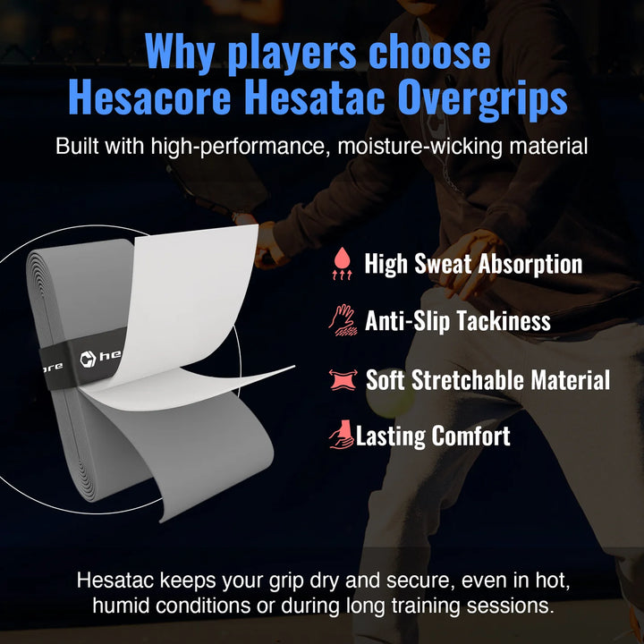 Hesacore Hesatac Overgrip - 6 Pack