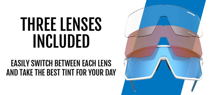 Tifosi Optics - MOAB - Three Lenses Included