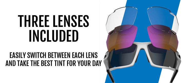 Tifosi Optics - KILO - White/Black Frame - Interchange