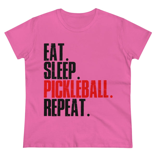 Women's T-Shirt - Eat Sleep Pickleball Repeat