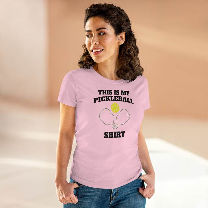 Women's T-Shirt - This Is My Pickleball Shirt