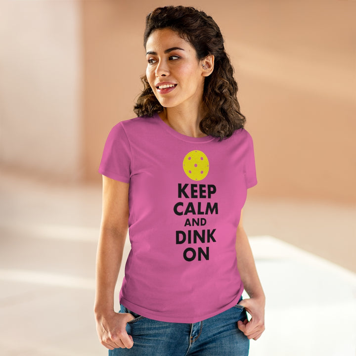 Keep calm and do yoga | T-shirt for woman