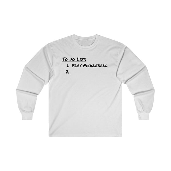 Men's Long Sleeve - To Do List 1-2