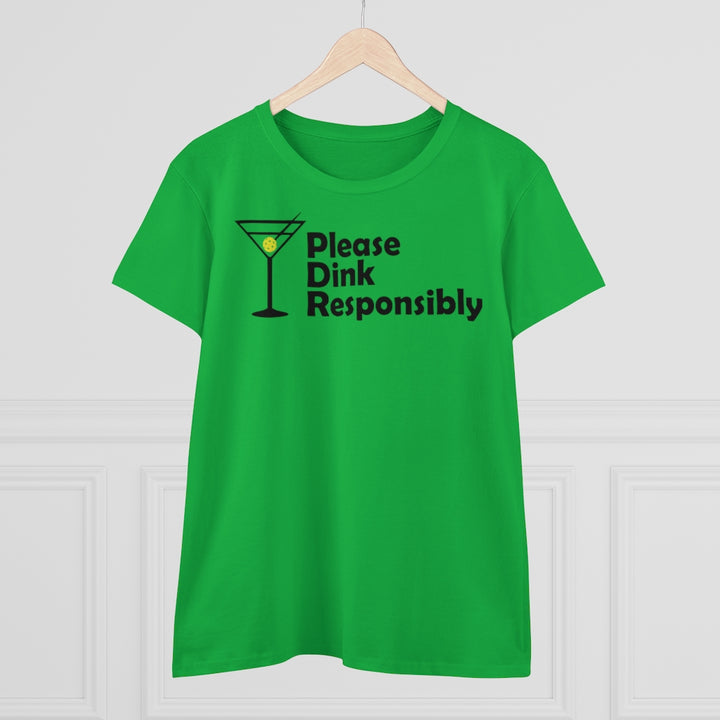 Women's T-Shirt - Please Dink Responsibly
