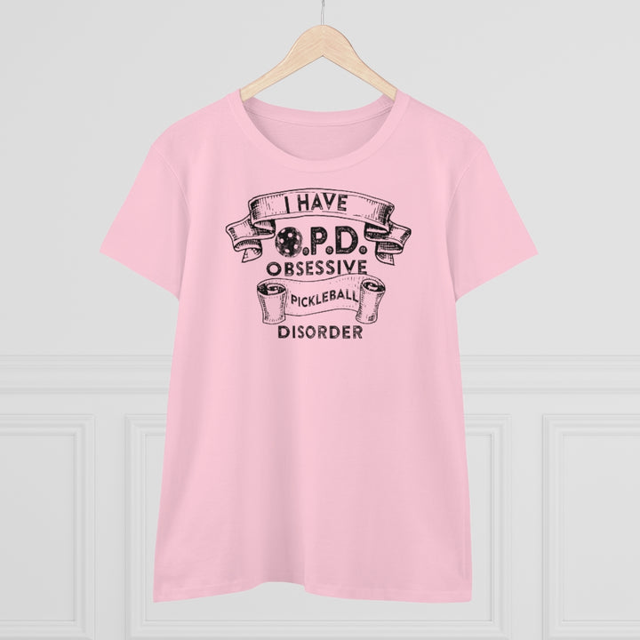 Women's T-Shirt - Obsessive Pickleball Disorder