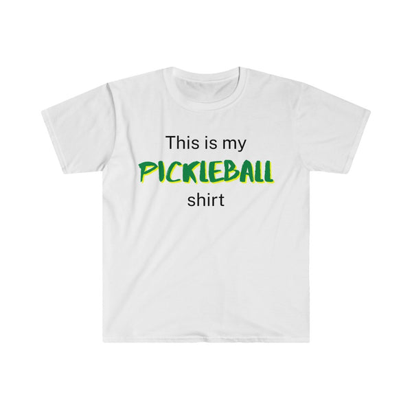 Men's T-Shirt - This Is My Pickleball Shirt