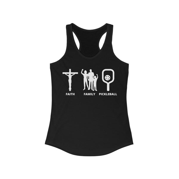 Women's Tank - Faith Family Pickleball