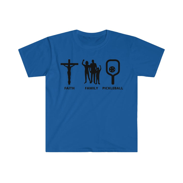 Men's T-Shirt - Faith Family Pickleball